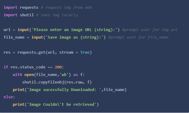 Using the Requests Package6