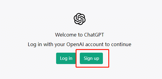 ChatGPT注册第一步