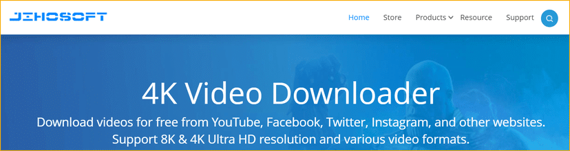 Jihosoft 4K 视频下载器
