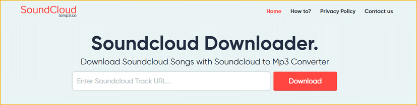 SoundCloudtoMp3 应用程序