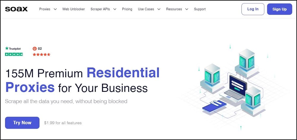 Soax 住宅代理概述