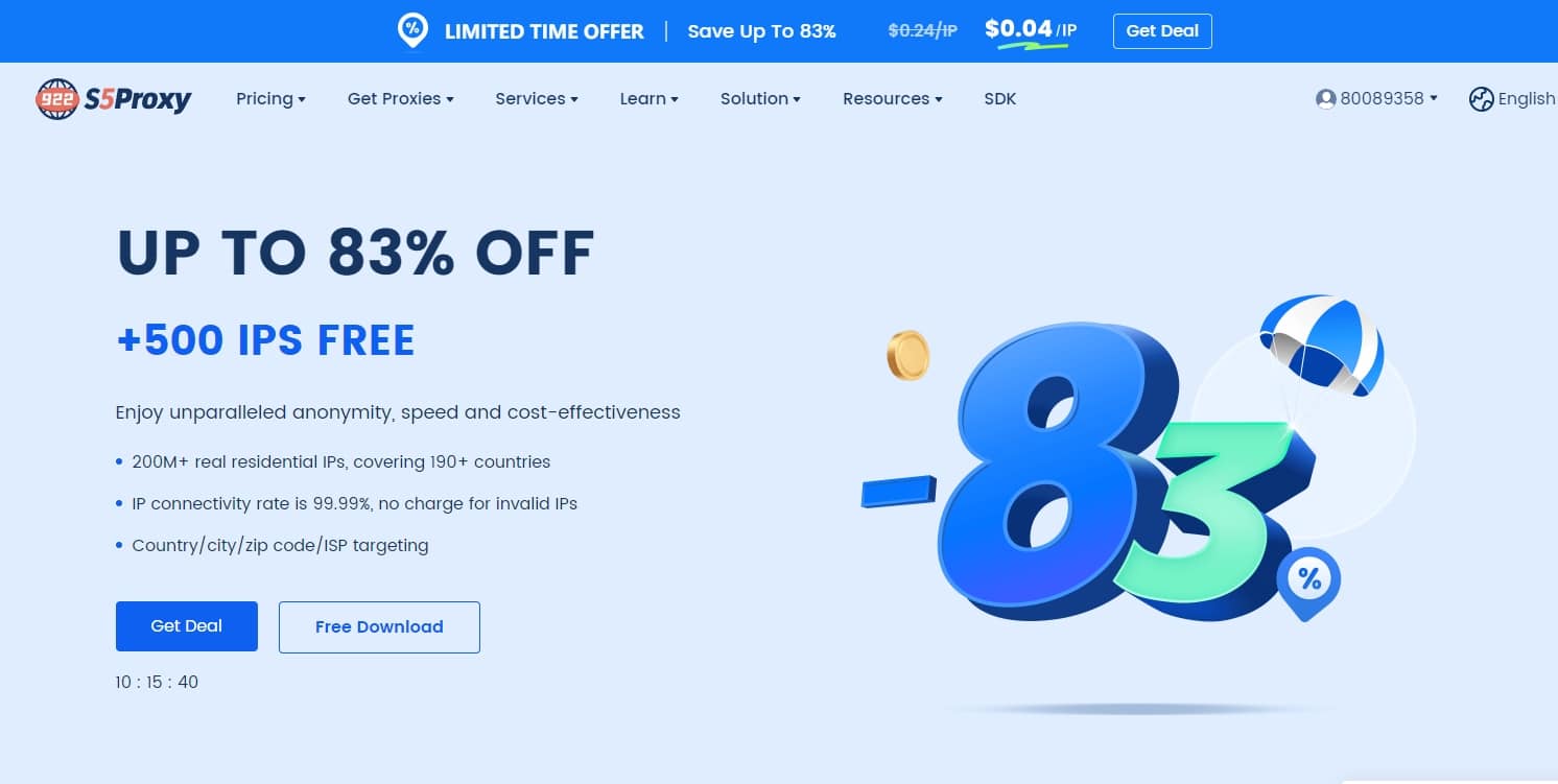 922 s5 homepage