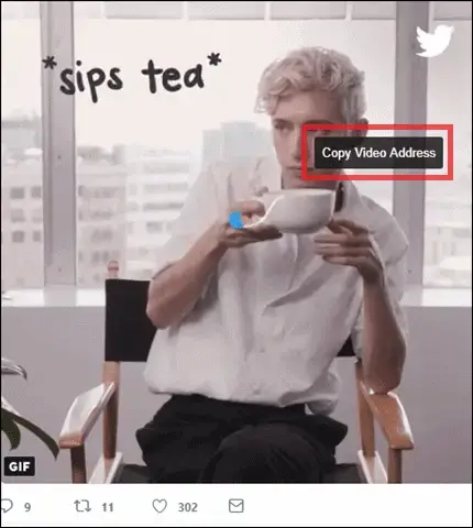 保存来自推特的动图