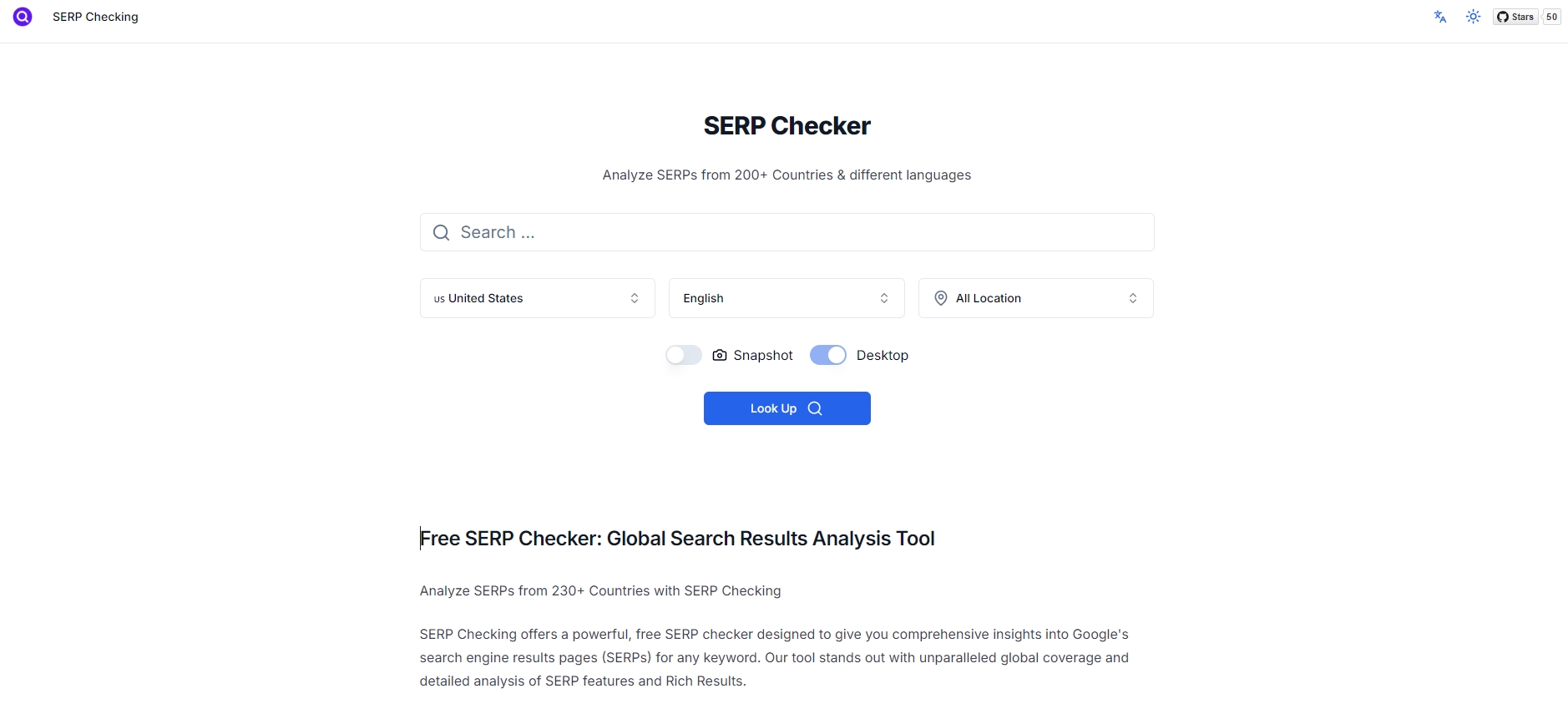 SERP Checking