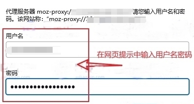 Friefox代理验证